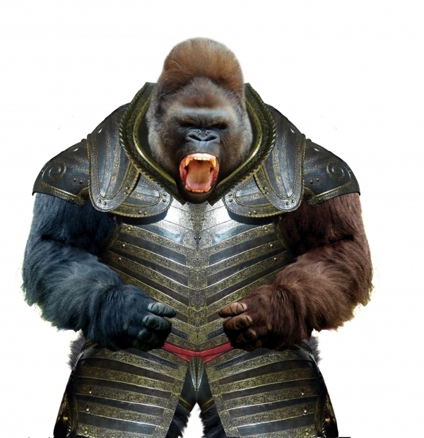Creation of warhammer gorilla: Step 3